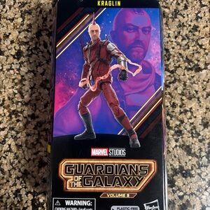 MARVEL LEGENDS KRAGLIN ACTION FIGURE GUARDIANS OF THE GALAXY VOLUME 3 HASBRO